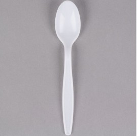 Heavy White Spoon