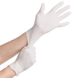 Latex Gloves M (Powder Free)
